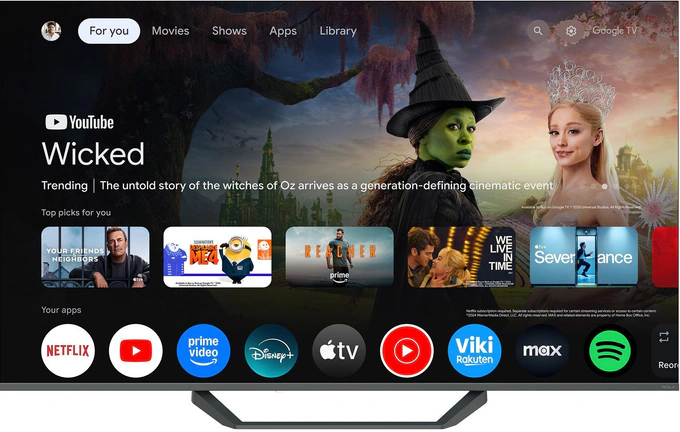 TESLA Televizor smart Tesla - Q50E655GUS, 50inch, 4K, QLED, UltraHD, HDR10, Dolby vision, Google TV, gri - IT-Fashion.ro