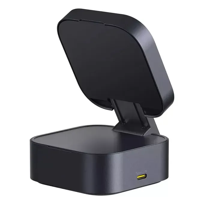 Incarcator wireless BASEUS PicoGo 2-in-1 Qi2, 67W, Cablu incorporat UBS-C, Black - Imagine 4