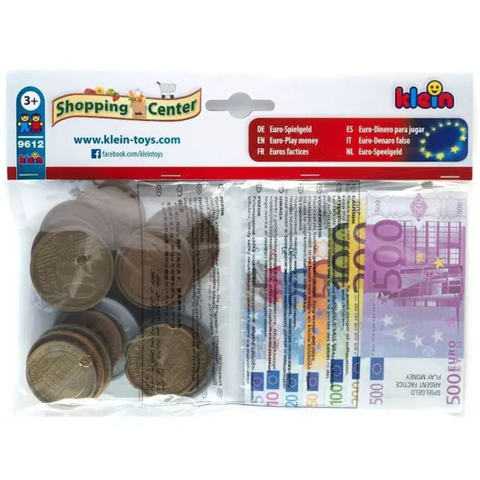 Set de joaca interactiv EURO bancnote si monede OEM TK9612 - Imagine 1