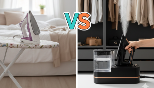 Diferenta dintre statia de calcat si fierul traditional: ESENTIALUL