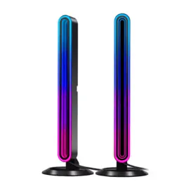 BLITZWOLF Set LED bar BLITZWOLF BW-AL1, RGB, Black - IT-Fashion.ro