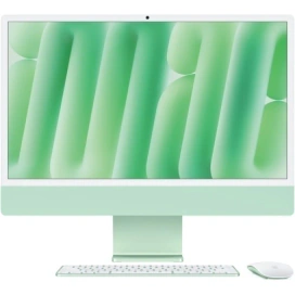 Apple All-In-One Apple iMac 4.5K Retina (2024) AIO Z1EN0015D, Apple M4 Deca Core, 24inch, RAM 16GB, SSD 1TB, Apple M4 10 core, macOS Sequoia, INT KB, Green - IT-Fashion.ro