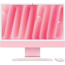 Apple All-In-One Apple iMac 4.5K Retina (2024) AIO Z1ES000XE, Apple M4 Deca Core, 24 inch, RAM 16GB, SSD 1TB, Apple M4 10 core, macOS Sequoia, INT KB, Pink - IT-Fashion.ro
