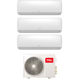 TCL Aparat de aer conditionat TCL Multisplit FMA-27I3HD9912, 12000 BTU + 9000 BTU + 9000 BTU, A++/A+, Wi-Fi, Inverter, Alb - IT-Fashion.ro