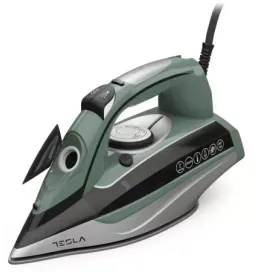 TESLA Fier de călcat TESLA IR600BGP cu tehnologie iPump, 3000W, talpă ceramică, abur vertical - IT-Fashion.ro