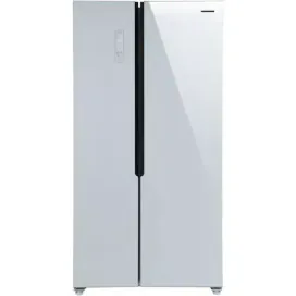 HEINNER Combina frigorifica side by side HEINNER HSBS-H442NFGWHE++, 442l, Full No Frost, clasa E, Sticla Alba - IT-Fashion.ro