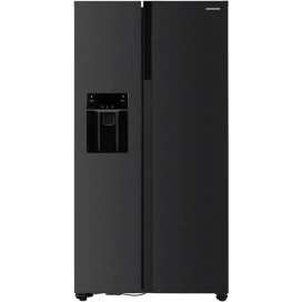HEINNER Combina frigorifica side by side HEINNER HSBS-HM513NFIMDXE++, 13 L, Clasa E, Full No Frost, Inverter, Dozator apa si gheata, Display LED, 177 cm, Antracit - IT-Fashion.ro