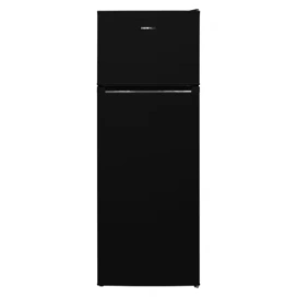 HEINNER Frigider cu doua usi HEINNER HF-V212BKE++, 212 L, Clasa E, Less Frost, Iluminare LED, 145 cm, Negru - IT-Fashion.ro