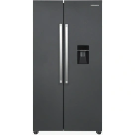 HEINNER Frigider Side By Side HEINNER HSBS-HM529NFINVDGWDE++, 529 L, Clasa E, Full No Frost, Gray - IT-Fashion.ro
