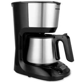 HEINNER Cafetieră digitală HEINNER Armoure HCM-D750SSBK, 750W, 1.25L, LCD, inox, Black - IT-Fashion.ro