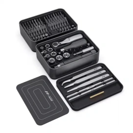 Jimi HOME Kit reparatii electronice JIMI HOME FM-3, 100 buc, Otel, Gray - IT-Fashion.ro