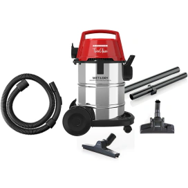 HEINNER Aspirator multifunctional umed & uscat Heinner TwinClean HVC-MWD1400RD, 1400 W, 21 l capacitate, 6 l sac textil, functie suflare, filtru Hepa - IT-Fashion.ro