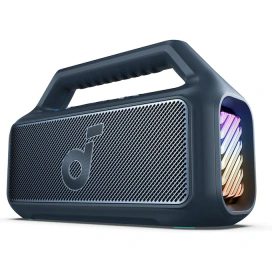 Anker Boxa portabila Anker Soundcore Boom 2, 80W, BassUp 2.0, IPX7, Lumini RGB, Bluetooth 5.3, Albastru - IT-Fashion.ro
