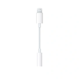Apple Adaptor APPLE pentru Jack 3.5mm de la Lightning, MFI, White - IT-Fashion.ro