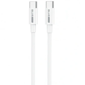 BLUE POWER Cablu de date si incarcare BLUE POWER BBX44, USB-C - USB-C, 100W, 1m, Alb - IT-Fashion.ro