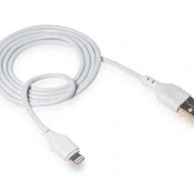 XO Cablu de date si incarcare XO NB103, USB-A - Lightning, 18W, 2m, Alb - IT-Fashion.ro