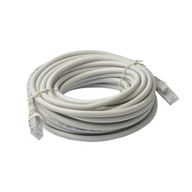 HCT Cablu de rețea UTP HCT CAT6 15m Gri cu mufe RJ45 - IT-Fashion.ro
