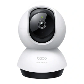 TP-LINK Camera de supraveghere smart / inteligenta TAPO C220, 4MP, 2K QHD, Wi-Fi, slot micro SD, microfon, difuzor, interior - IT-Fashion.ro