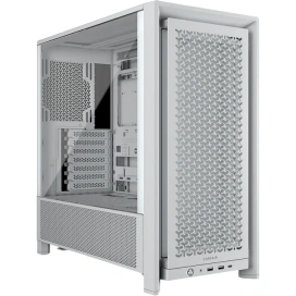 CORSAIR Carcasa CORSAIR 4000D FRAME, Mid-Tower, E-ATX/ATX/Micro-ATX/Mini-ITX, Tempered Glass, 2x 120mm AirGuide Fans, White - IT-Fashion.ro