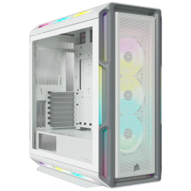 CORSAIR Carcasă CORSAIR iCUE 5000T RGB, Tempered Glass, Mid-Tower, ATX, White - IT-Fashion.ro