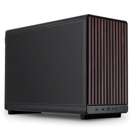 Lian LI Carcasă Lian Li DAN Cases, A3-mATX-WD, Micro-ATX/Mini-ITX, Black (Wood Edition) - IT-Fashion.ro