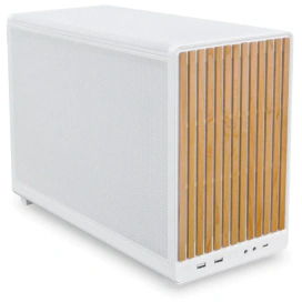 Lian LI Carcasă Lian Li DAN Cases, A3-mATX-WD, Micro-ATX/Mini-ITX, White (Wood Edition) - IT-Fashion.ro