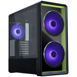 Lian LI Carcasă Lian Li LANCOOL 217 INF, Mid-Tower, E-ATX/ATX/mATX/Mini-ITX, Tempered Glass, RGB, Black - IT-Fashion.ro