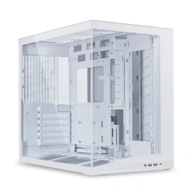 Lian LI Carcasă Lian Li O11D Dynamic Mini V2, Mid-Tower, ATX/Micro-ATX/Mini-ITX, Tempered Glass, White - IT-Fashion.ro