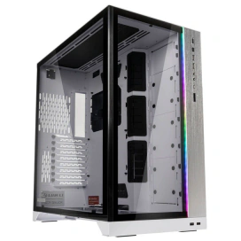 Lian LI Carcasa LIAN LI PC-O11 Dynamic XL ROG Certified, Full-Tower, ATX/Micro-ATX/Mini-ITX/E-ATX, Tempered Glass, Dual-Chamber Design, White - IT-Fashion.ro
