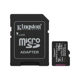 KINGSTON Card de memorie KINGSTON Canvas Select Plus SDCS3/128GB, 128GB, Clasa 10 + Adaptor SD - IT-Fashion.ro