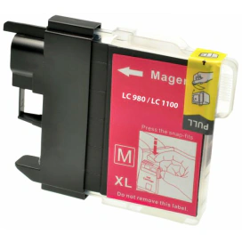 OEM Cartuș compatibil OEM Brother LC980/LC1100 XL, Magenta - IT-Fashion.ro