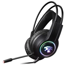 VARR Căști Gaming VARR Hi-Fi VH8030 cu Microfon și Iluminare LED RGB - Sunet Clar, Design Confortabil - IT-Fashion.ro