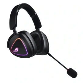 ASUS Casti ASUS ROG Delta II, Bluetooth/USB Wireless/3.5mm jack, Black - IT-Fashion.ro