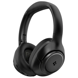 Spigen Casti wireless SPIGEN ASD09691, Bluetooth 5.4, ANC, Black - IT-Fashion.ro
