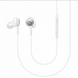SAMSUNG Casti cu fir SAMSUNG AKG Buds GP-TOU021CSKWW, USB-C, White - IT-Fashion.ro