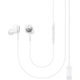 SAMSUNG Casti cu fir SAMSUNG EO-IC100BWEGEU, USB-C, White - IT-Fashion.ro