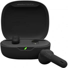 JBL Casti Handsfree Bluetooth JBL Wave Flex 2, TWS, ANC, MultiPoint, Black - IT-Fashion.ro