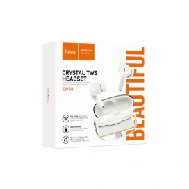 HOCO Casti Wireless HOCO EW54 Milky White - IT-Fashion.ro
