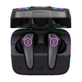 SOUNDPEATS Casti wireless SOUNDPEATS Cyber Gear, RGB, Black - IT-Fashion.ro