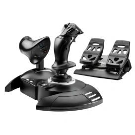 THRUSTMASTER Joystick + Pedale THRUSTMASTER T.Flight Full Kit X, Xbox Series X|S, PC, Black - IT-Fashion.ro