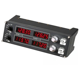 Logitech LOGITECH G Saitek Pro Flight Radio Panel, Black - IT-Fashion.ro