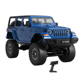 DOUBLE EAGLE Masina RC DOUBLE EAGLE Jeep Crawler Pro E340-003BLUE, 1:14, 800mAh, Raza de actiune >25 m, Albastru - IT-Fashion.ro