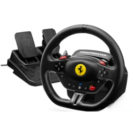 THRUSTMASTER Volan cu pedale THRUSTMASTER T98 Ferrari 296 GTB, PC, PS5, PS4, Black-Red - IT-Fashion.ro