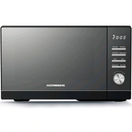 HEINNER Cuptor cu microunde Heinner HMW-MD25DMRBK, 25 l, 800 W, Digital, 5 trepte de putere, Timer, Functie decongelare, Negru - IT-Fashion.ro