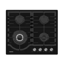 HEINNER Plita incorporabila HEINNER HBH-M447IWFGBK, 4 zone de gatit, Gaz, Negru - IT-Fashion.ro