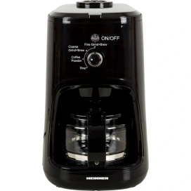 HEINNER Cafetiera HEINNER Grind Control HCM-900RBK, 900W, 0.6L, Black - IT-Fashion.ro