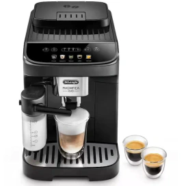DeLonghi Espressor automat DE'LONGHI Magnifica Evo ECAM290.61.B, 1450W, 6 tipuri de bauturi, 15 bari, Carafa pentru lapte, Sistem LatteCrema, Rasnita cu 13 setari, Negru - IT-Fashion.ro