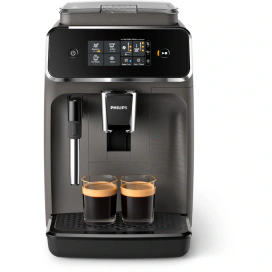 PHILIPS Espressor automat PHILIPS Seria 2200 EP2224/10, 1500W, 15 bar, 1.8L, 2 cesti, Negru - IT-Fashion.ro