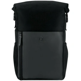 WENGER Rucsac laptop WENGER UrbanOne Roll-Top, 15.6", Black - IT-Fashion.ro