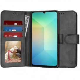 OEM Husa wallet OEM Samsung Galaxy A06, Negru - IT-Fashion.ro